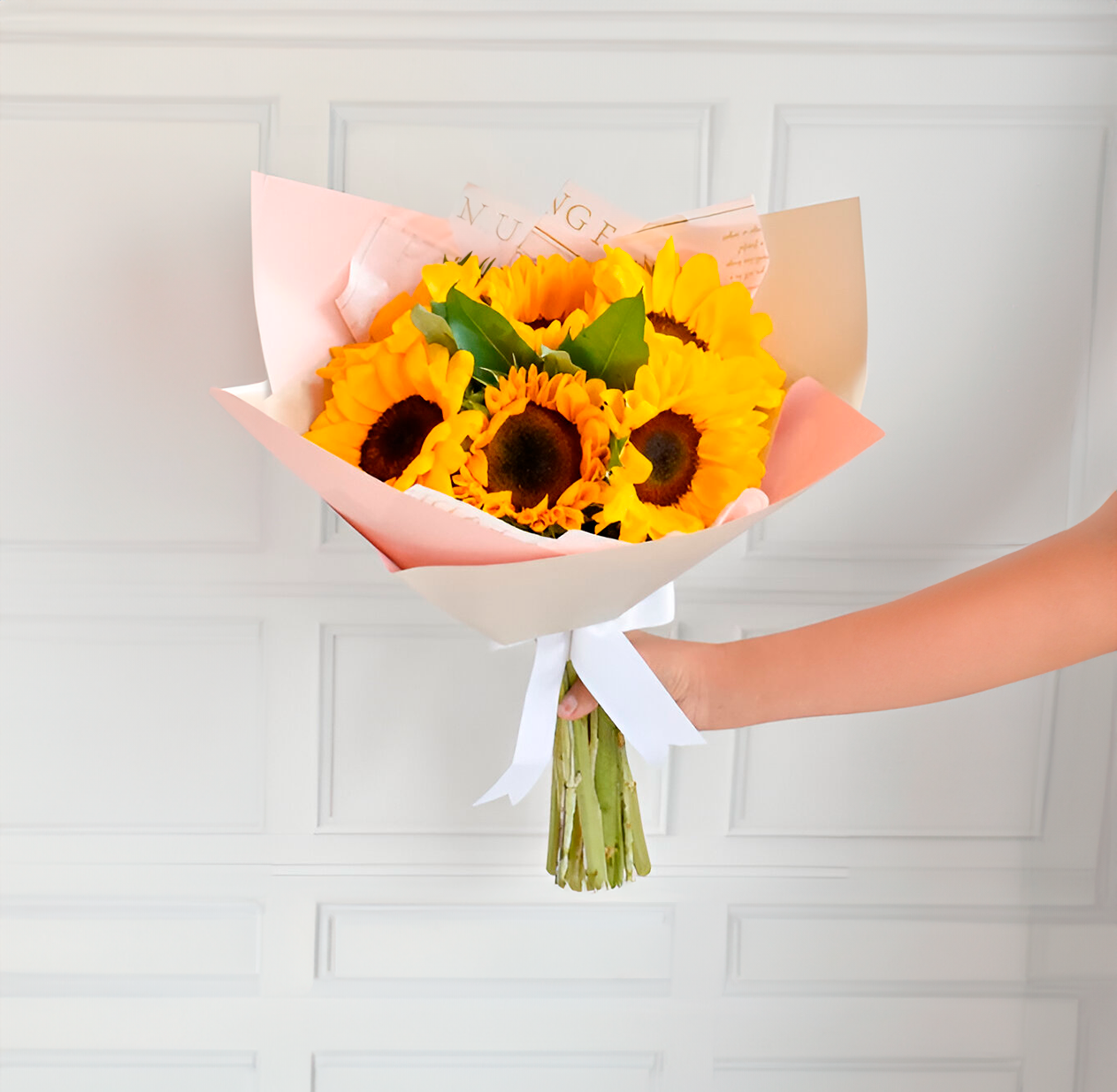 Ramo Premium: 06 girasoles