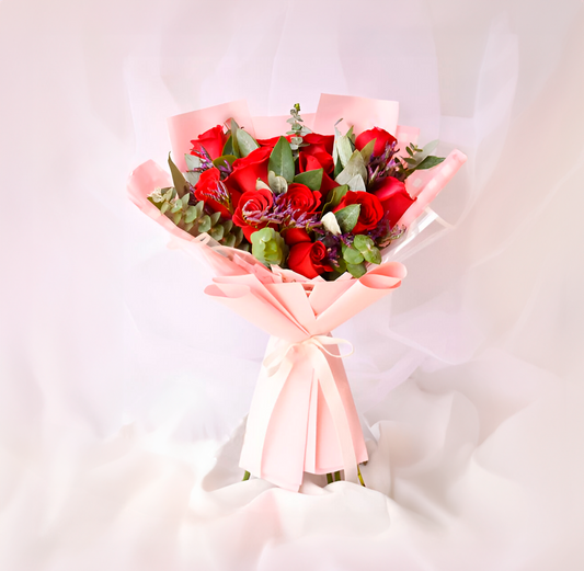 Ramo Premium: 12 rosas